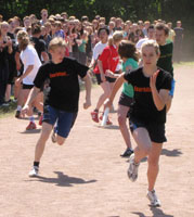 Staffellauf der 10.Klassen