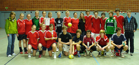 TeilnehmerInnen des Gymnasium Wildeshausen am bezirksentscheid 