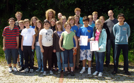 Schwimmteam 'Jugend trainiert fr Olympia'