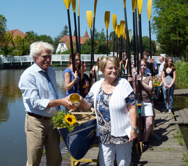 Bootstaufe 'Bazi' und 'Brigitte'